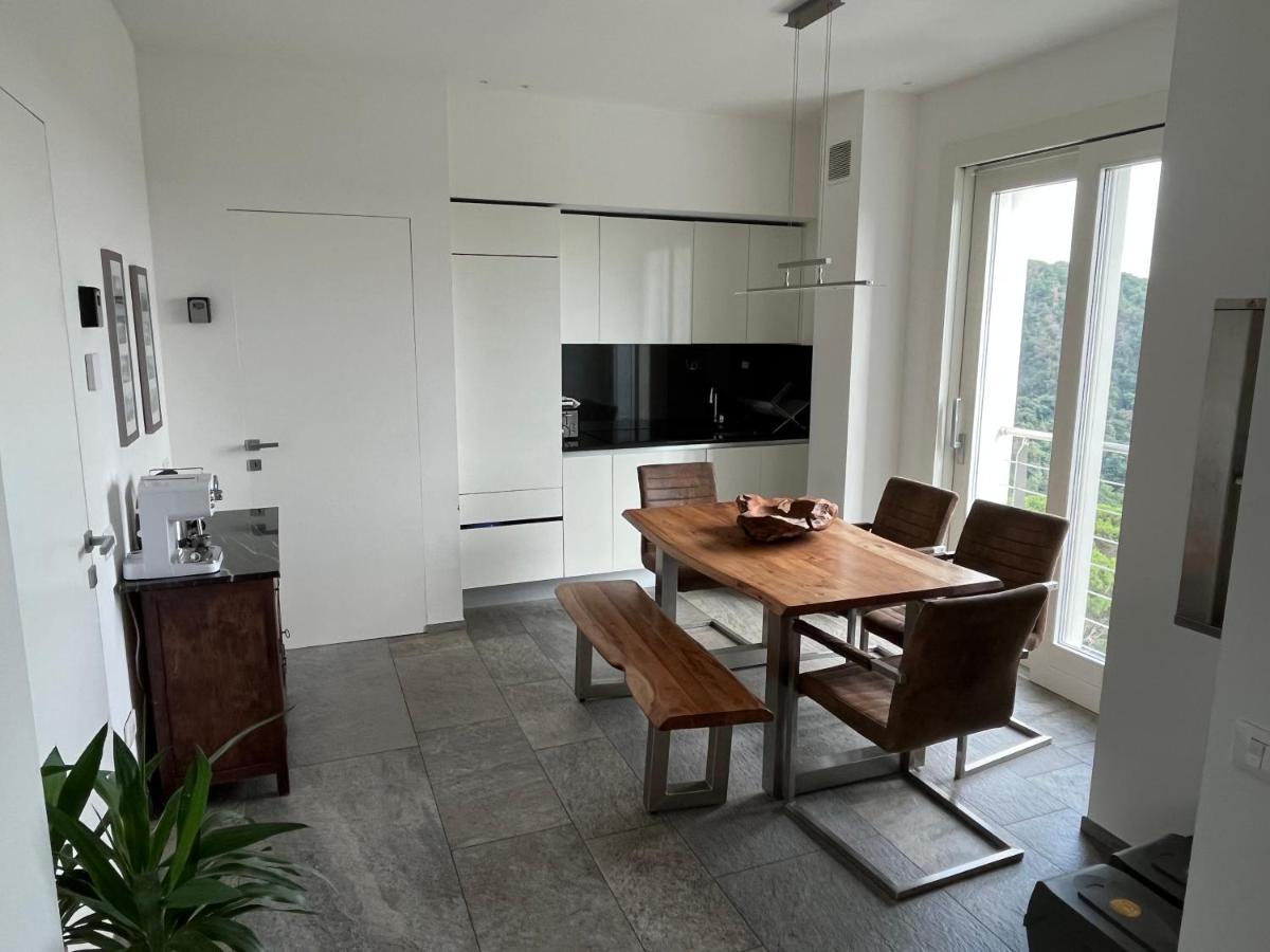Penthouse - Villa Cardano Como Eksteriør bilde