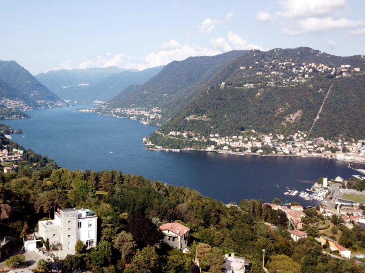 Penthouse - Villa Cardano Como Eksteriør bilde