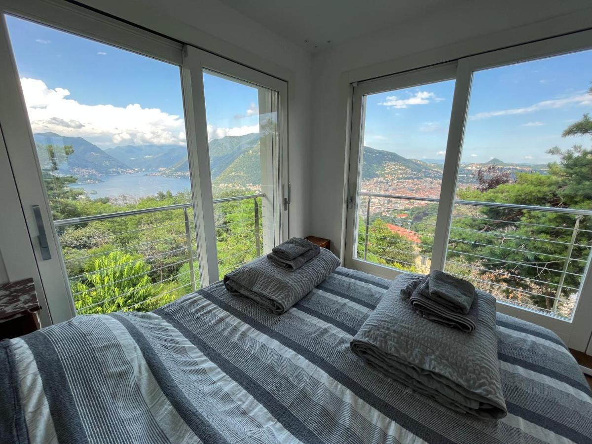 Penthouse - Villa Cardano Como Eksteriør bilde