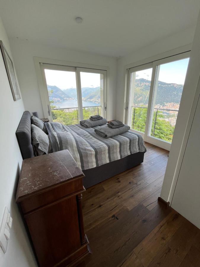 Penthouse - Villa Cardano Como Eksteriør bilde
