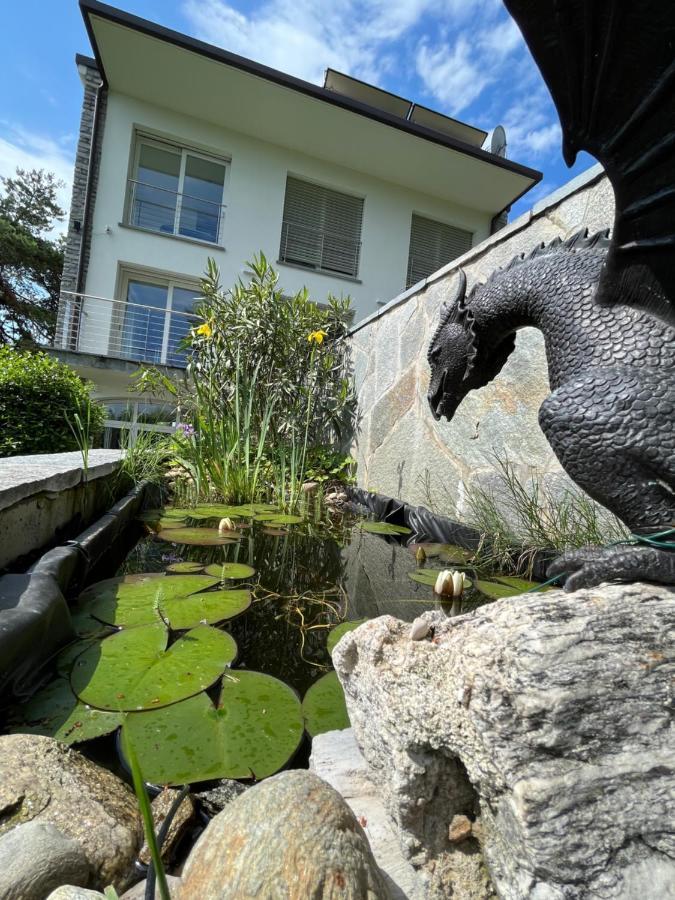 Penthouse - Villa Cardano Como Eksteriør bilde
