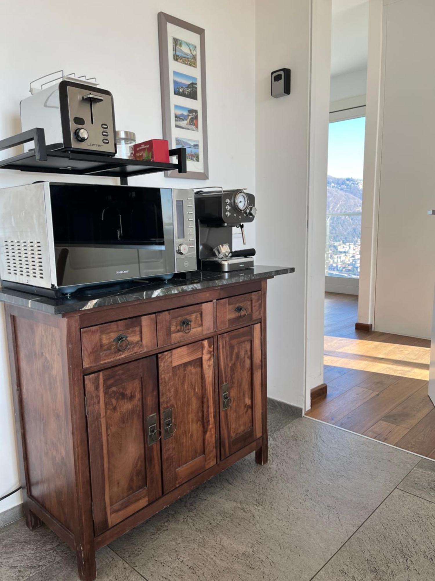 Penthouse - Villa Cardano Como Eksteriør bilde